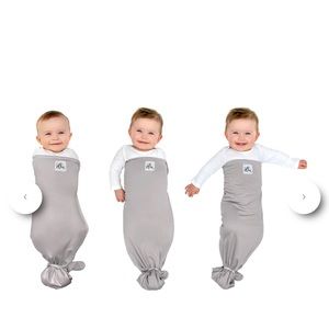 Grey Baby Ollie Swaddle